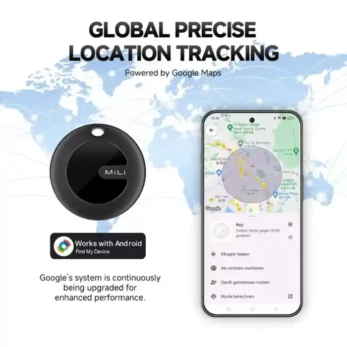 MiLi MiTag Android Location Tracker Device Compatible with Google’s Find My Device